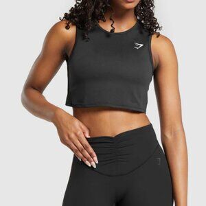 Gymshark Training Crop Tank - Black